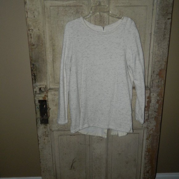 Lou & Grey Zip Back Sweatshirt Top Size XL (JJ-11) - Picture 1 of 5